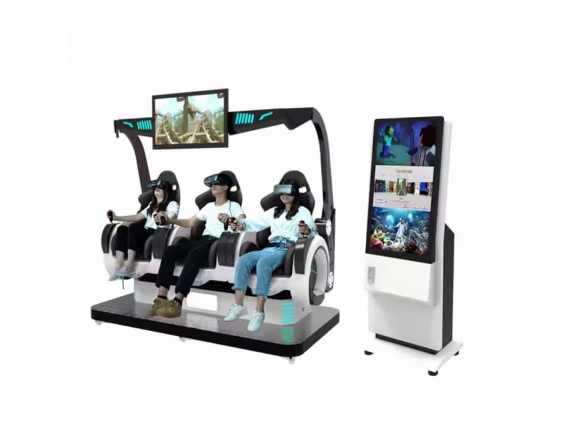 3 Seat Virtual Reality VR Rollercoaster