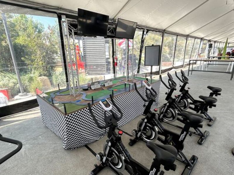 Bike Racing Event Track