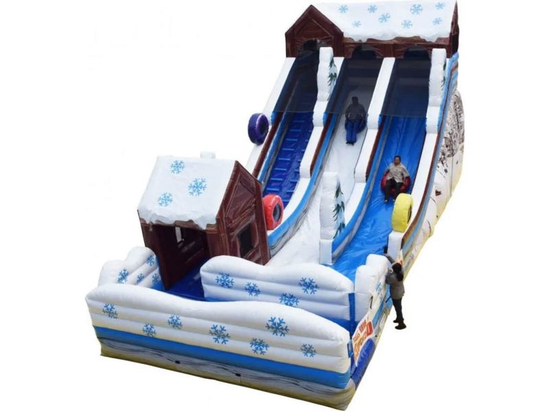 Giant Snow Tubing Slide