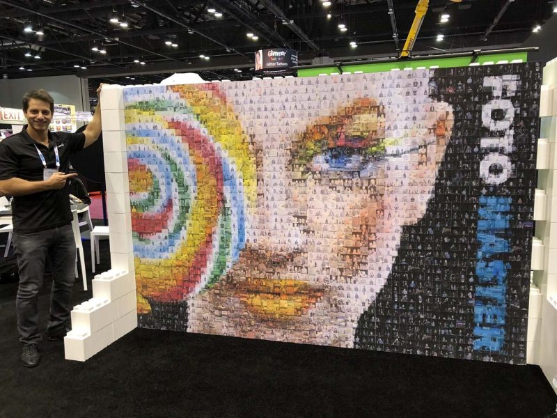 Live Photo Mosaic Wall