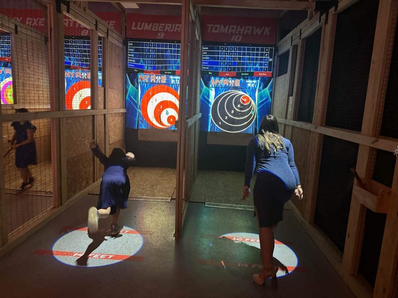 Mixed Reality AXE Throwing