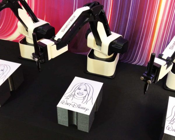 Robot Sketch Artist for Events