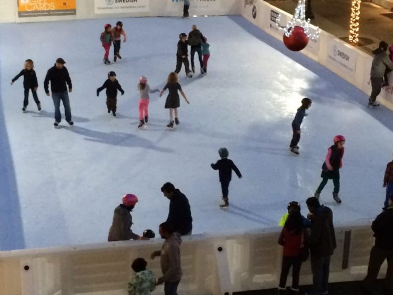 Synthetic Ice Skating rink