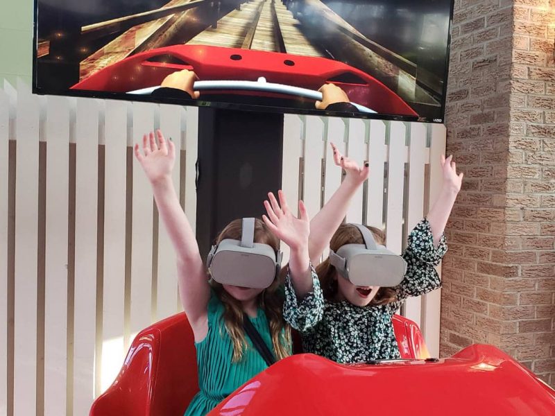 Virtual Reality VR Roller Coaster