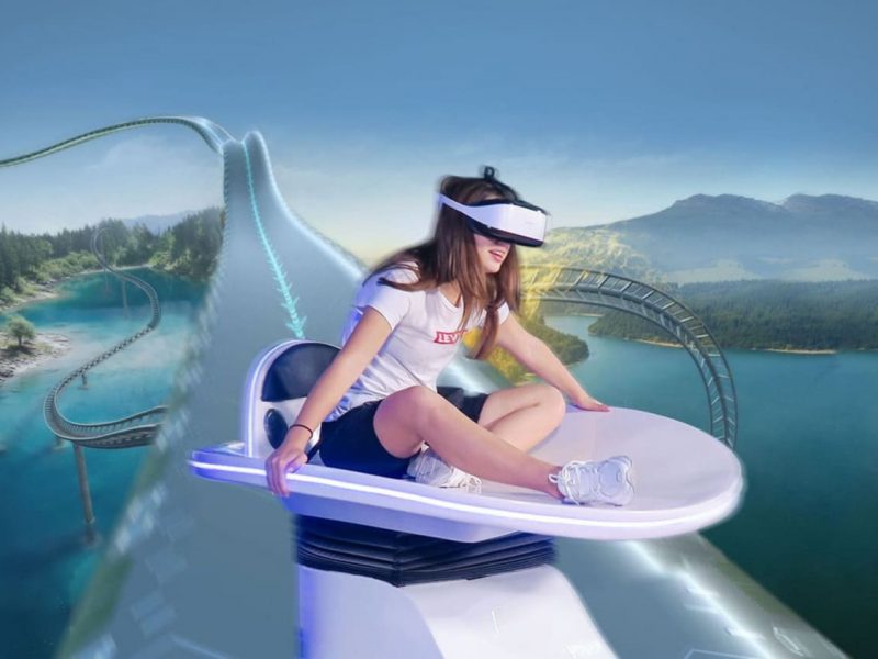 Virtual Reality VR Slide