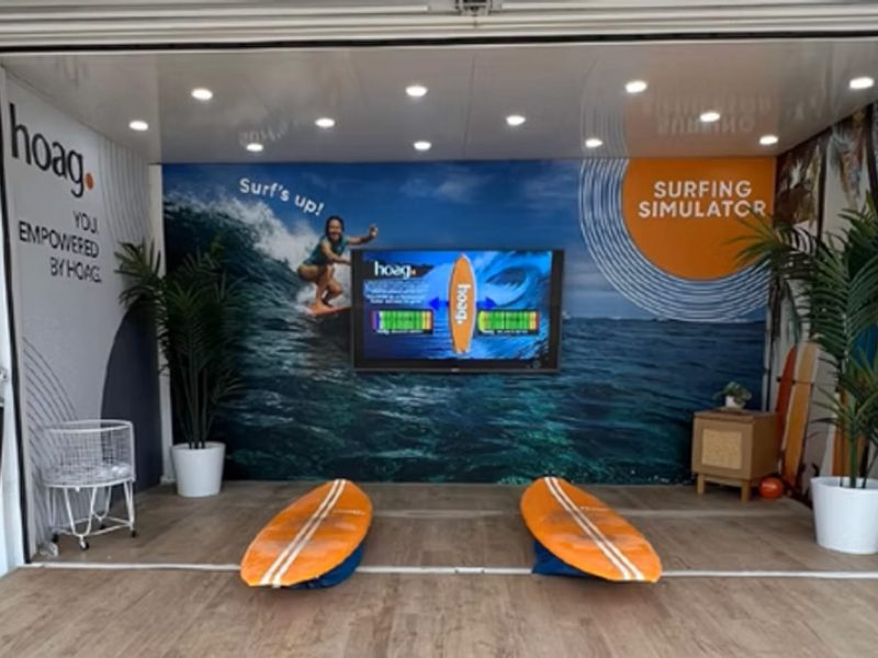 Virtual Surfing Simulator