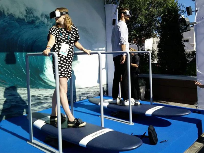 Virtual Surfing Simulator