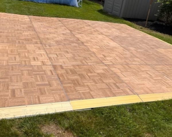 Wood Oak Dance Floor Rentals-4